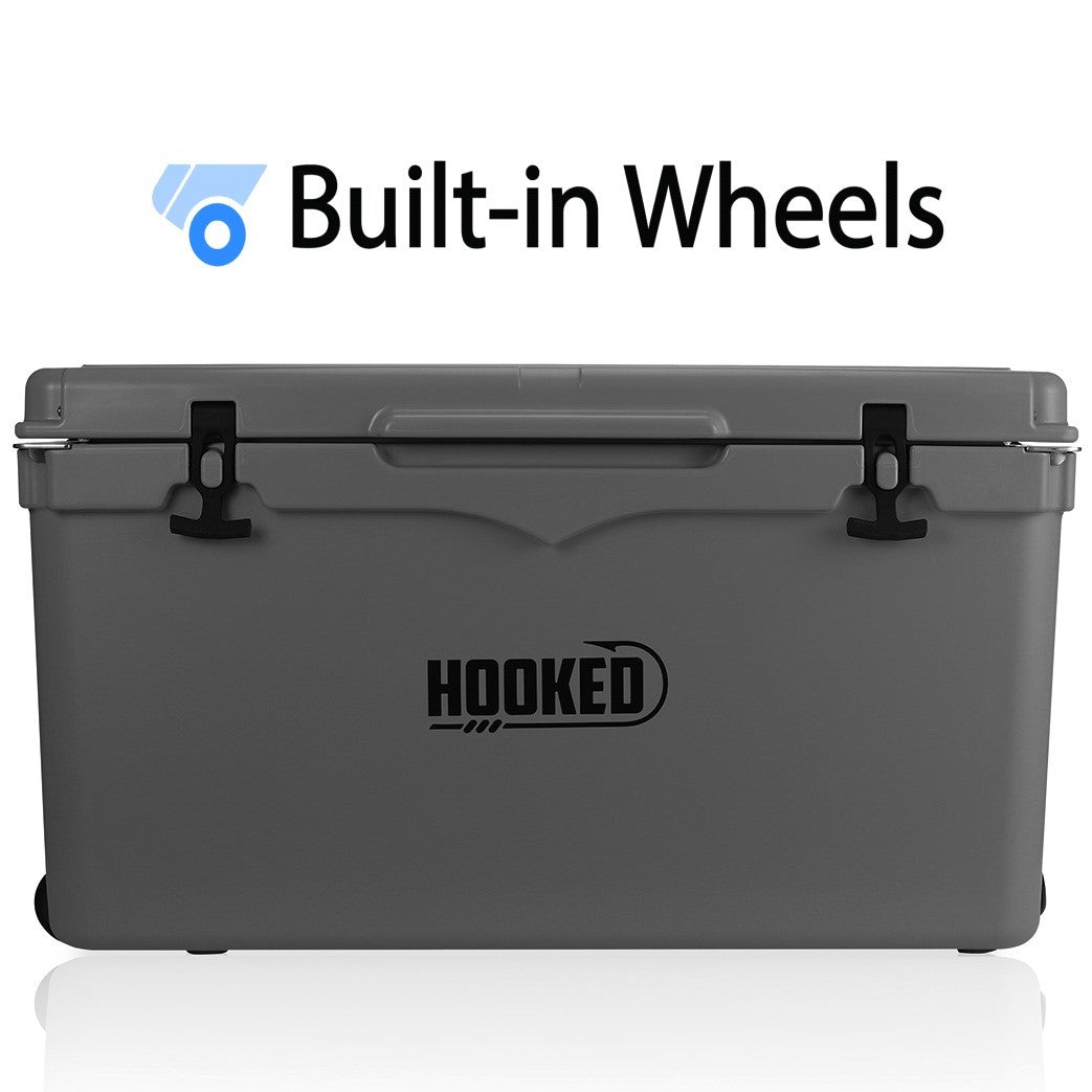 Front image of Slate Gray cooler.