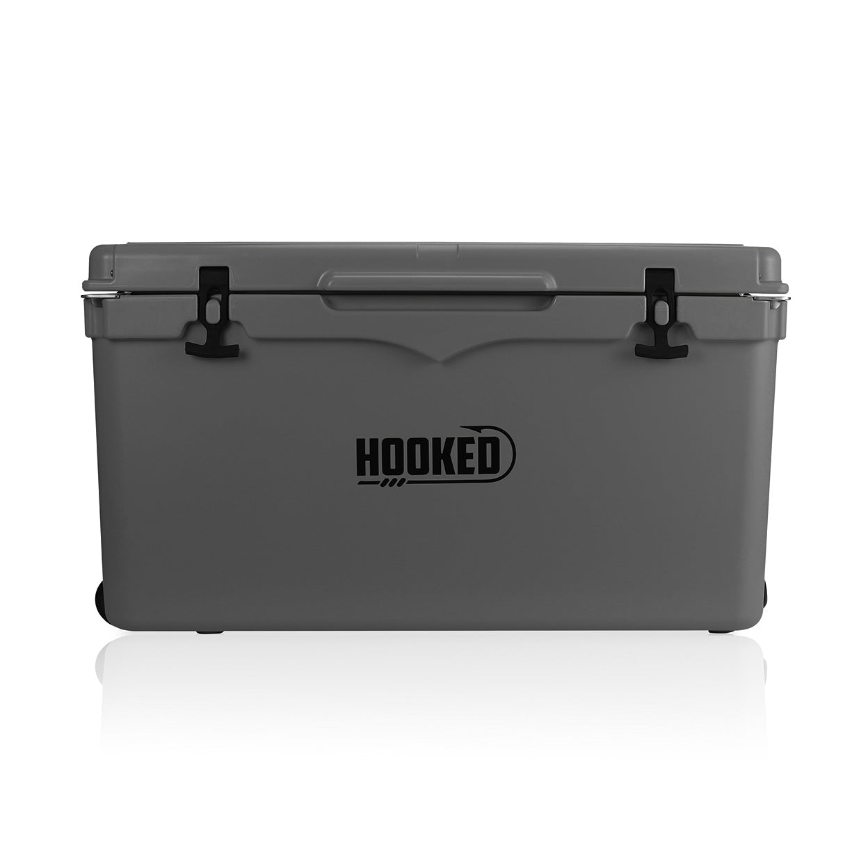 Front image of Slate Gray cooler.
