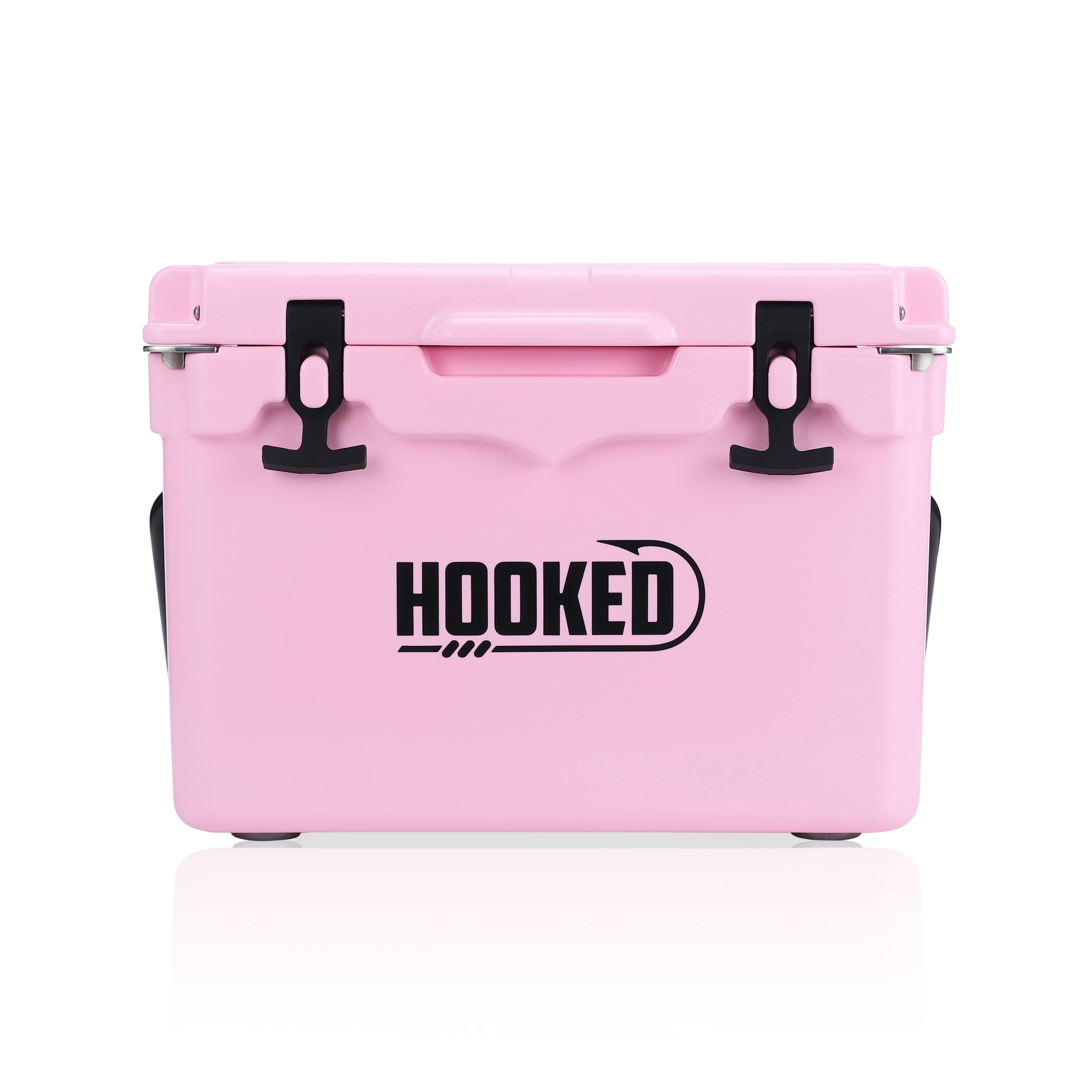 Front image of Pink cooler.
