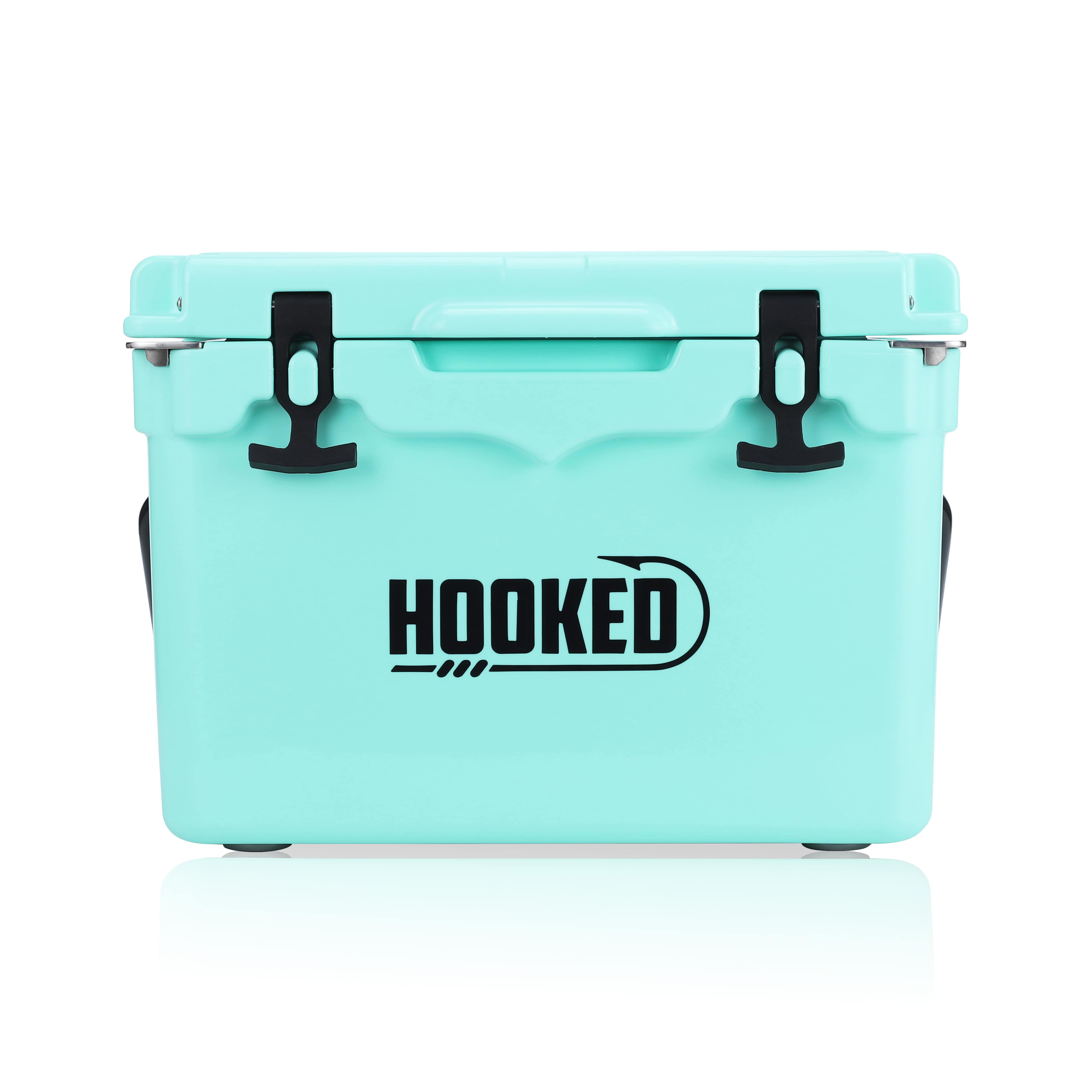 Front image of Seafoam cooler.
