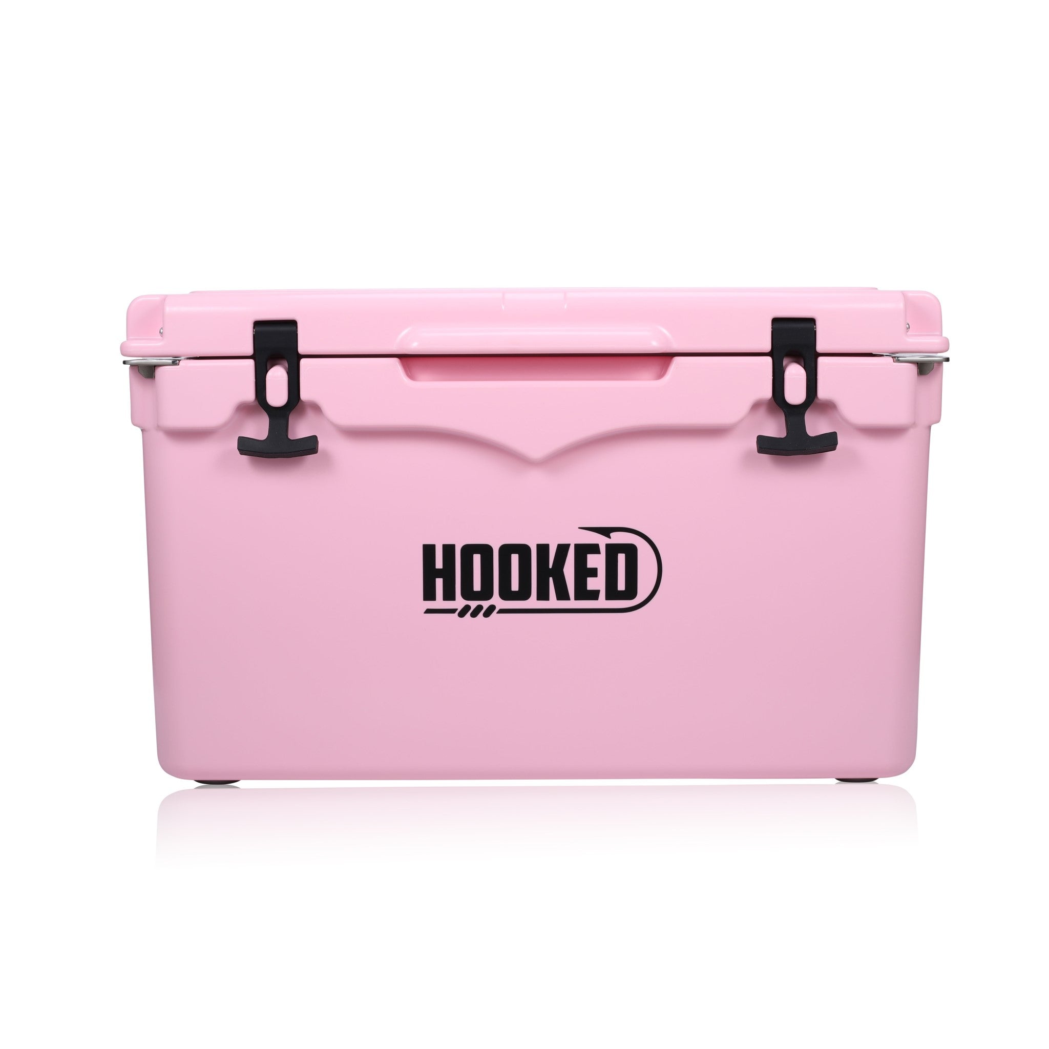 Front image of Pink cooler.
