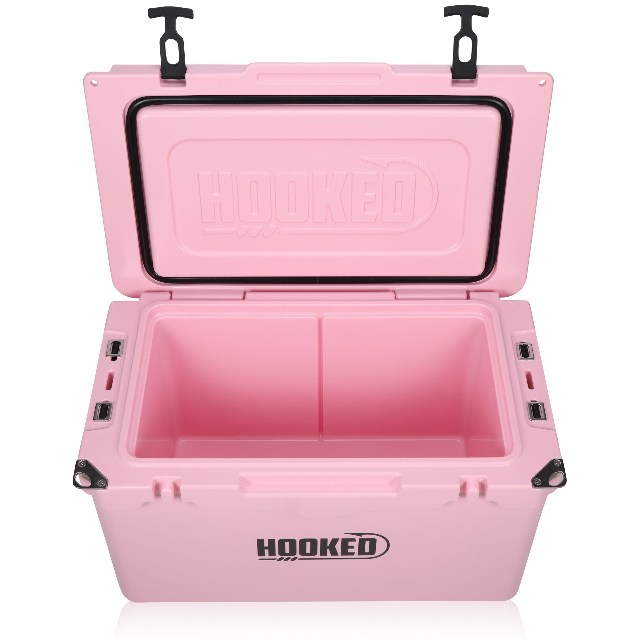 open Front image of Pink cooler.
