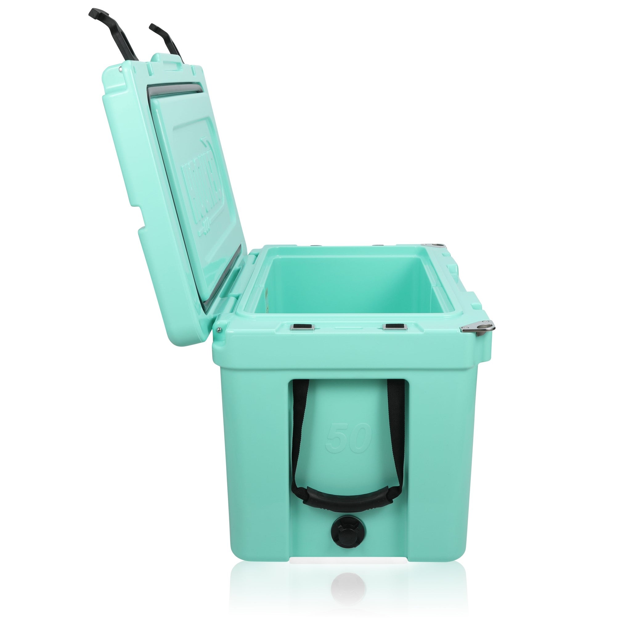 side image of Seafoam cooler
