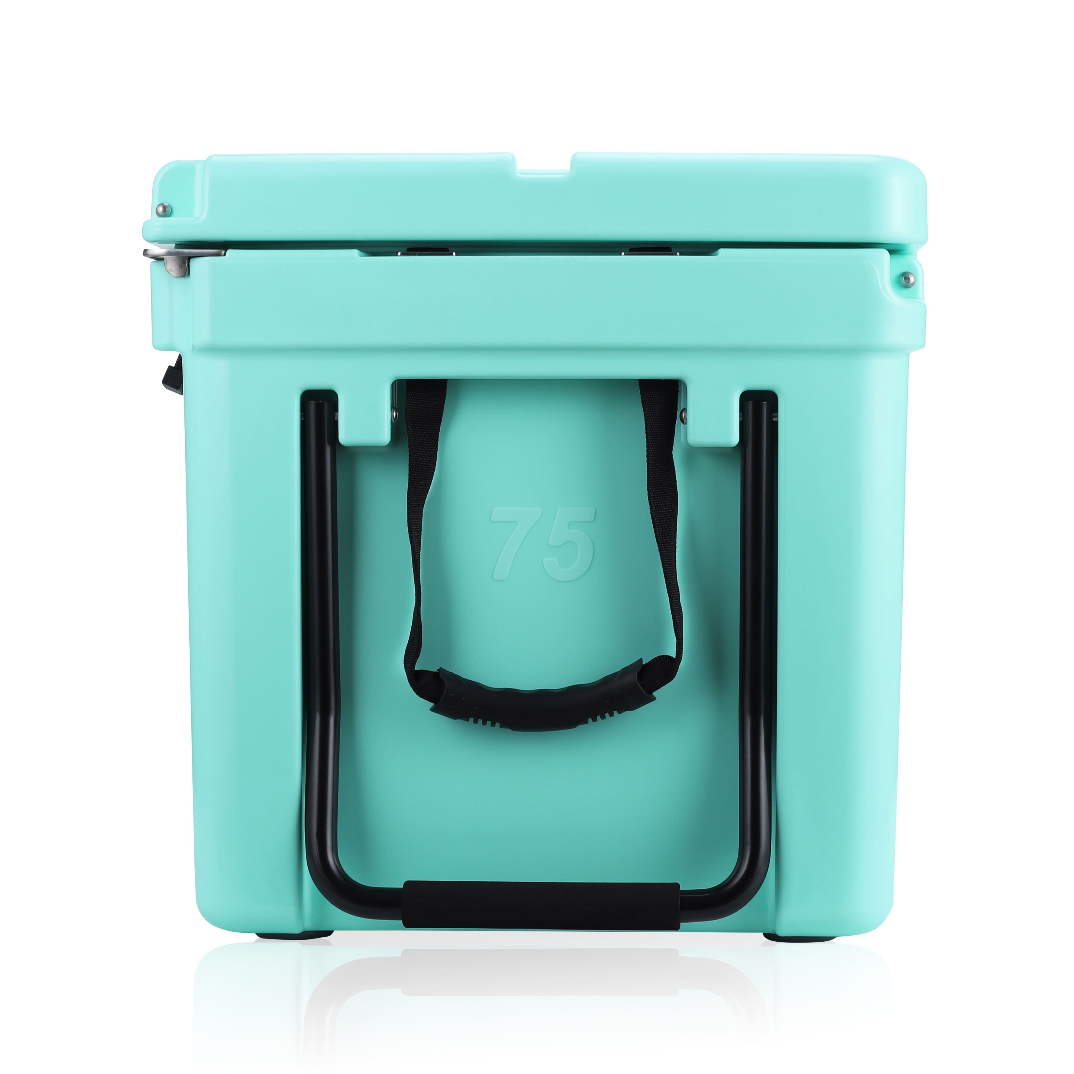 side image of Seafoam cooler.